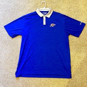 Columbia Men’s Polo, size X-Large, with OKC Thunder logo